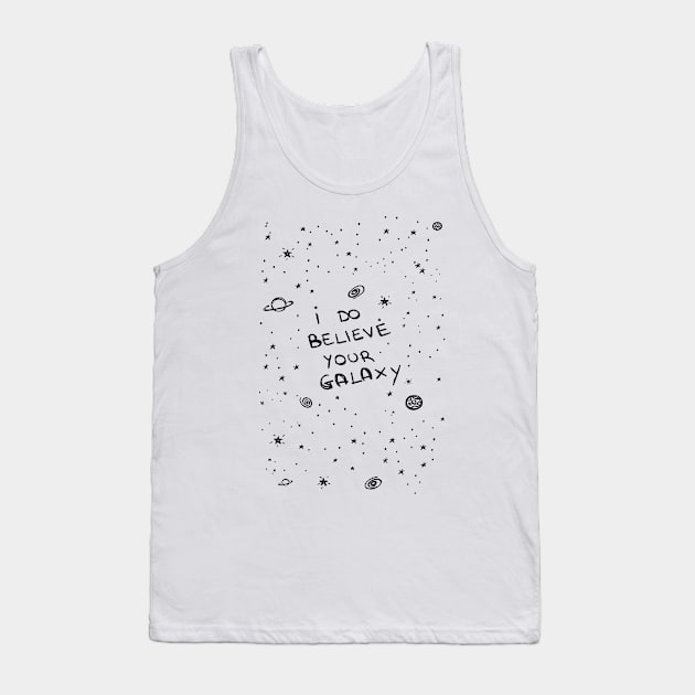 Magic Shop - I do believe your galaxy [inverted] Tank Top by clairelions